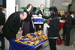 Eingangsbereich mit Informationen
